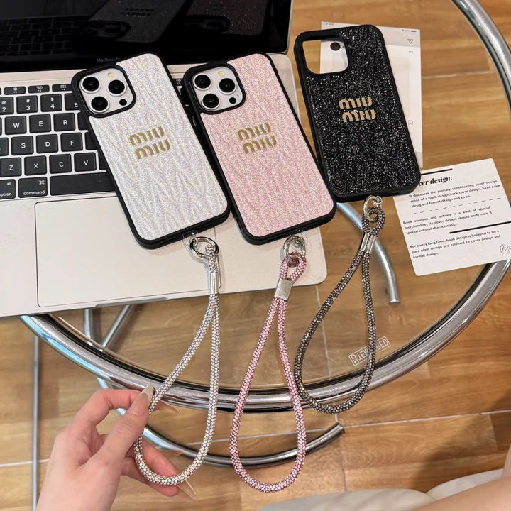 ミュウミュウiphone17pro携帯ケース キラキラ