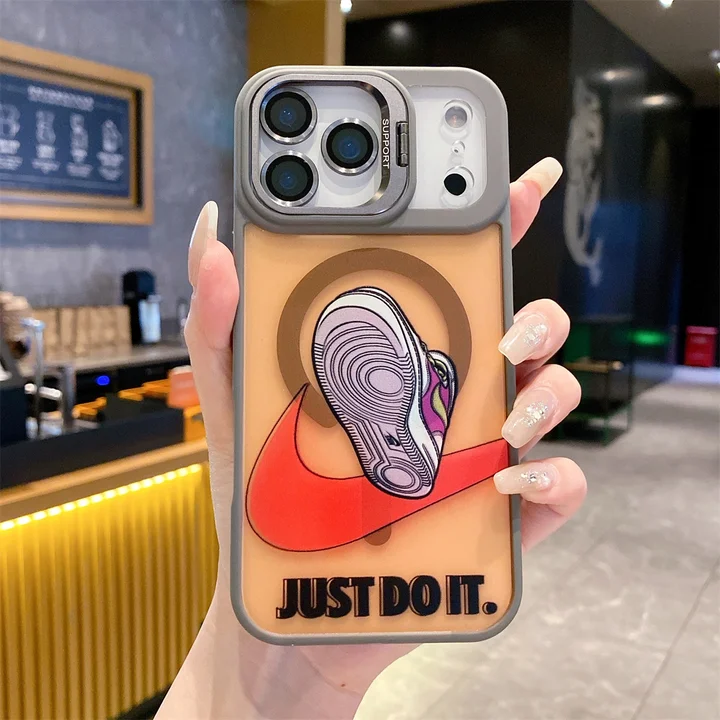 JUST DO IT iphone17proケース メンズ