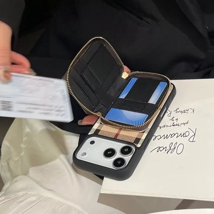 バーバリー iphone17 pro maxケース カードポケット