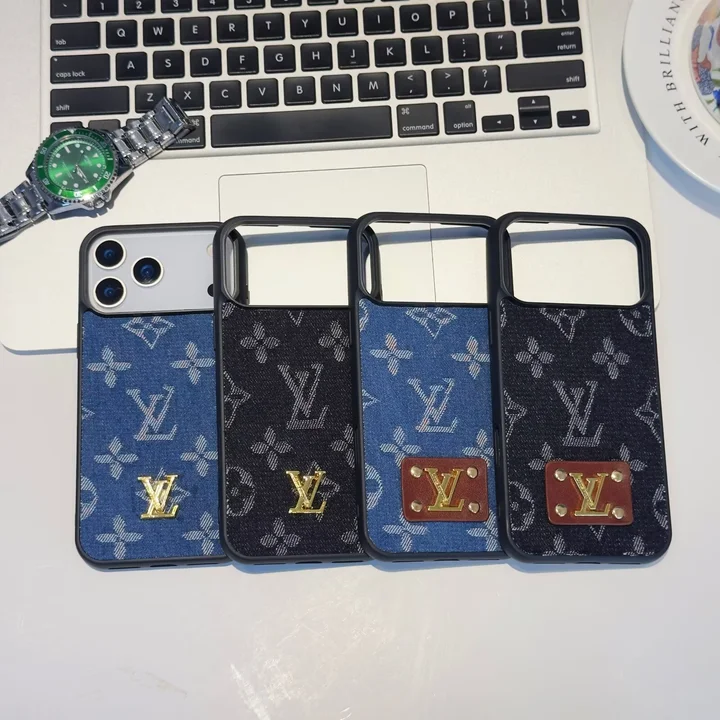 ルイヴィトンiphone17promaxケース メタルロゴ
