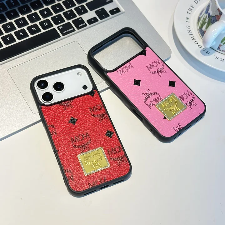 エムシーエムiphone17 pro maxレザーケース