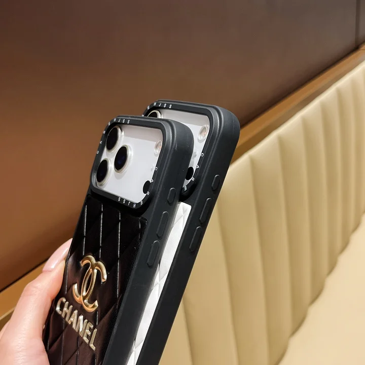 chanel iphone17ケース 金箔押し