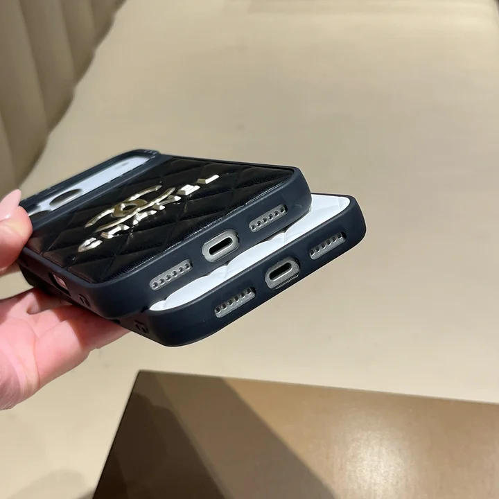 シャネルiphone17proケース ブラック