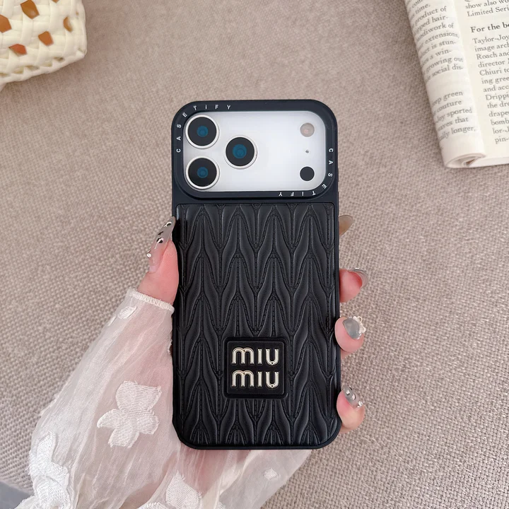 ミュウ ミュウ iphone17 pro maxケース 女子 おしゃれ