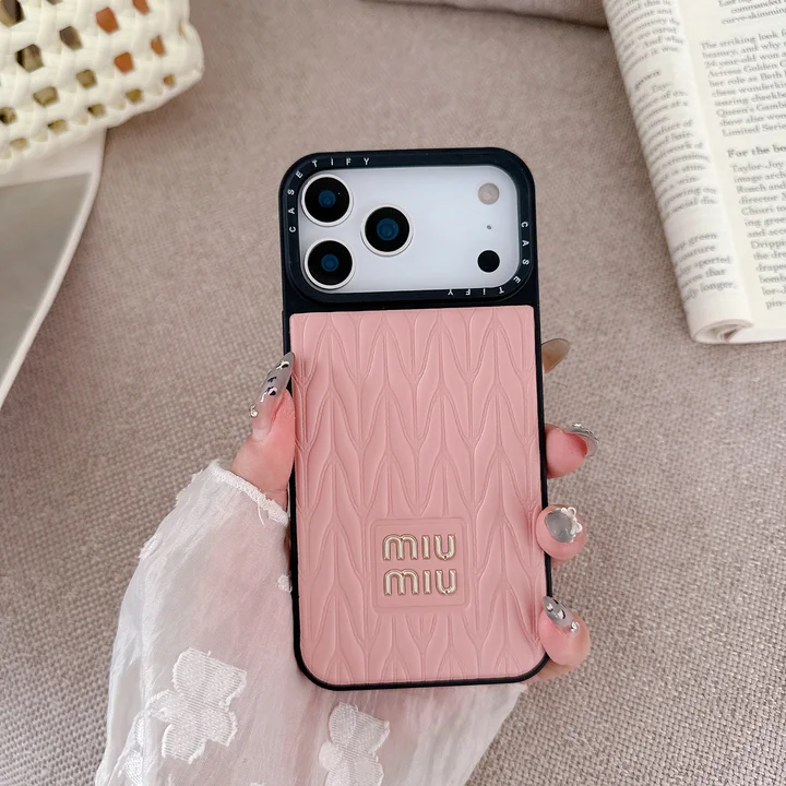 ミュウ ミュウ iphone17 pro maxケース 女子 おしゃれ
