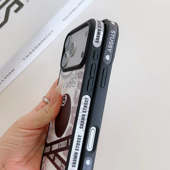 stussy iphone17proケース 個性 ファッション