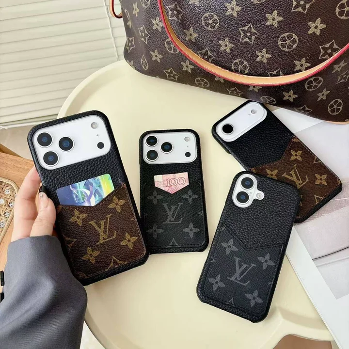 ルイヴィトンiphone17airケースレザー バイカラー