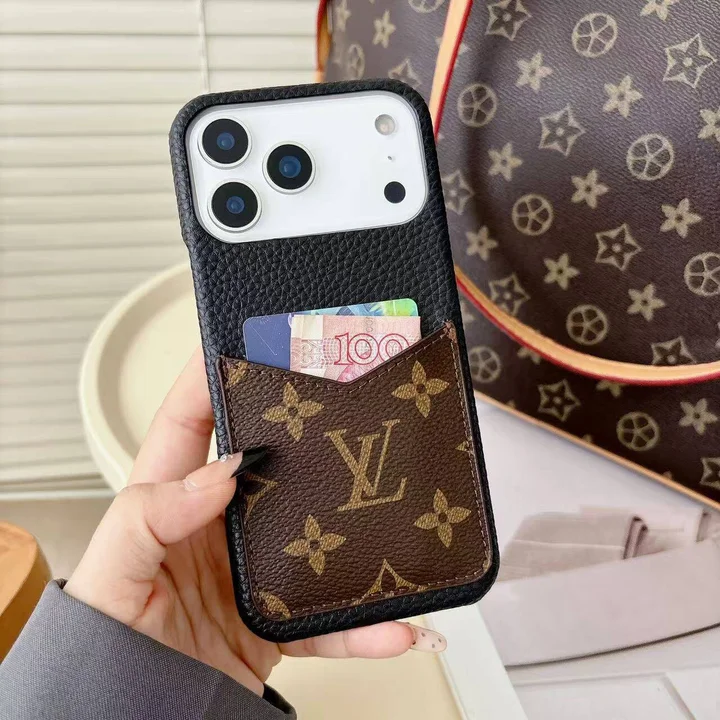 ルイヴィトンiphone17airケースレザー バイカラー