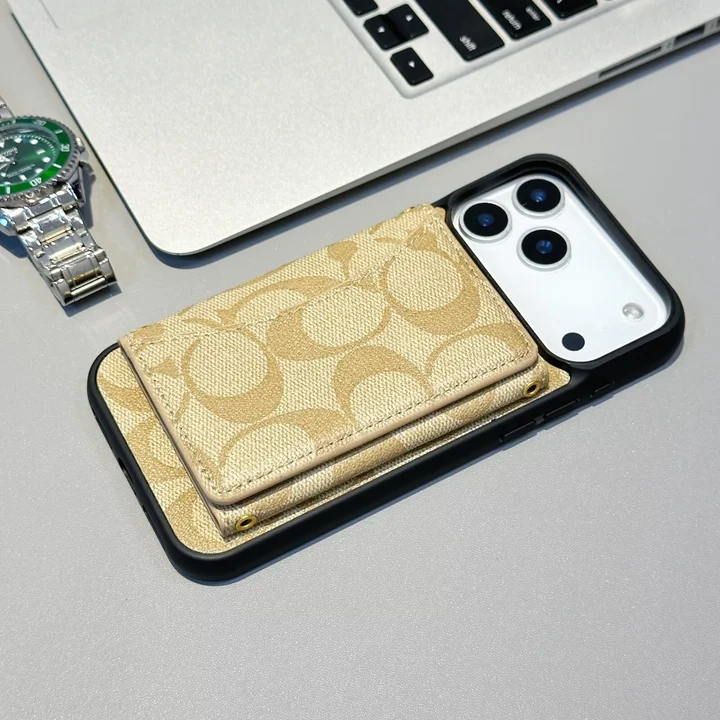 Coach iphone17ケース マグネット