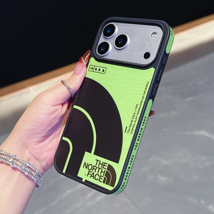 ノースフェイス iphone17ケース シリコン