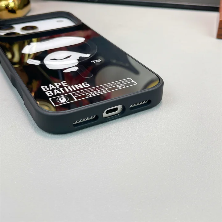 エイプ iphone17ケース 猿の顔