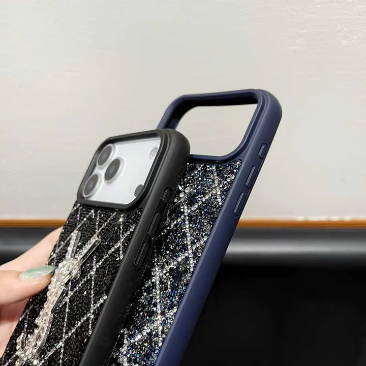 ysl iphone17promaxケース ラインストーン付き