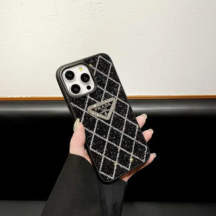 プラダ iphone17proケース ダイヤ柄