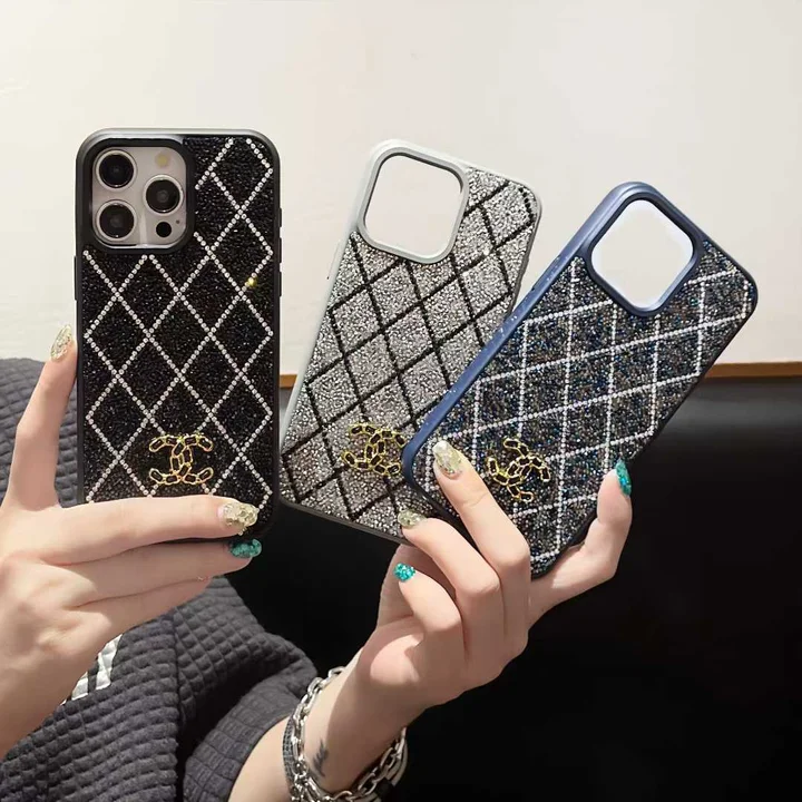 iphone 15プロ スマホケース 高级 シャネル風