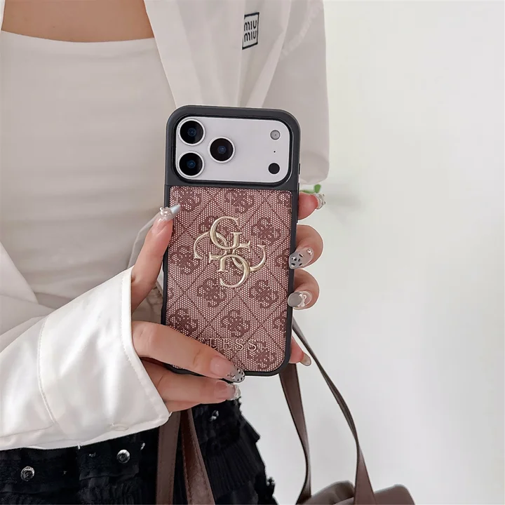 ゲス iphone17promaxケース 女子 可愛い