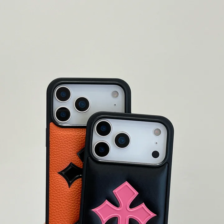 クロームハーツiphone17proケース ホットプレス CHクロス