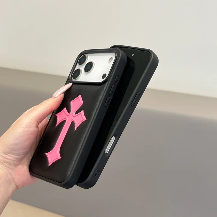 クロームハーツiphone17promaxケース 本革