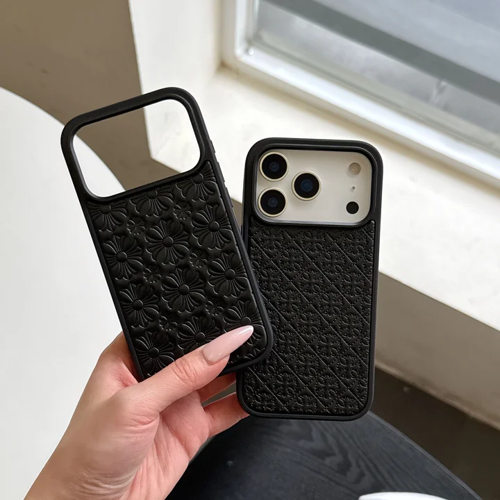クロームハーツロゴiphone17ケース 人気