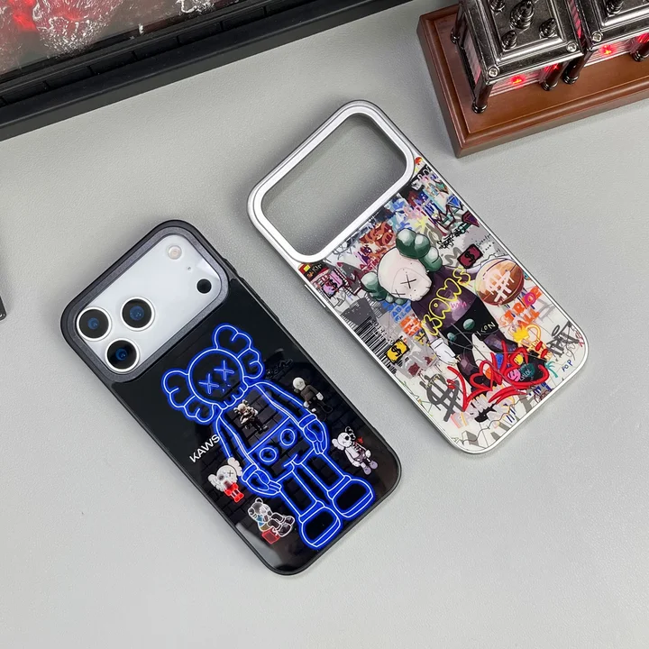 カウズiphone17promaxケース アクリル