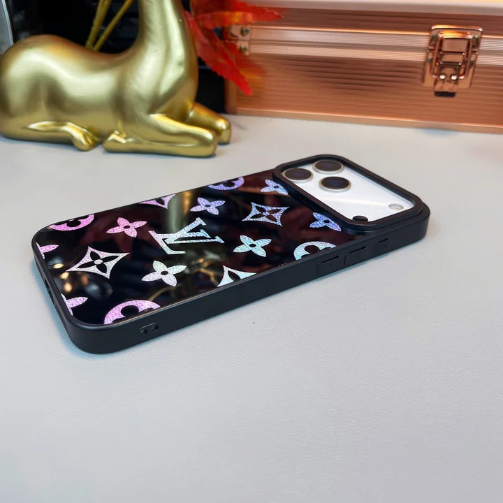 lv iphone17promaxケース 光沢感