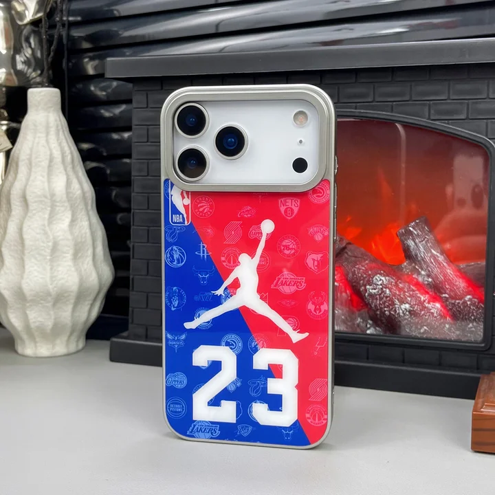 エアジョーダンiphone17proケース 保護フィルム付