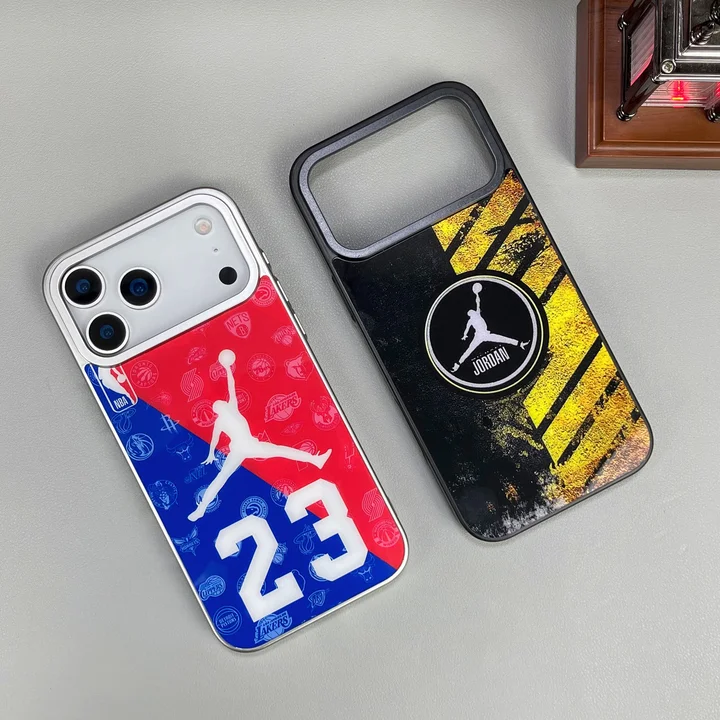 エアジョーダンiphone17proケース 保護フィルム付