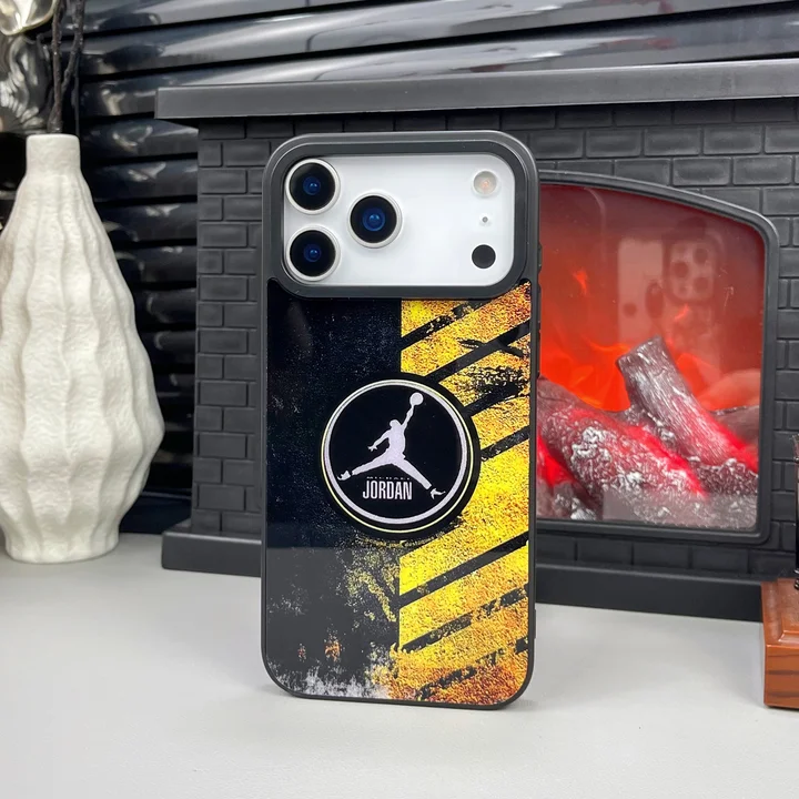 エアジョーダンiphone17proケース 保護フィルム付