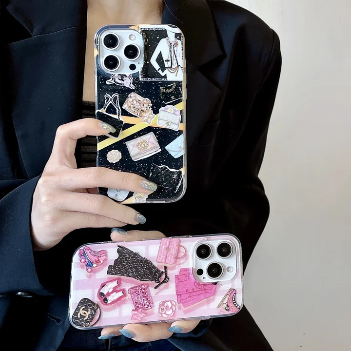 chanel iphone17ケース アイコン プリント