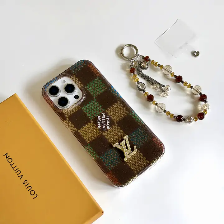 ルイビトンiphone17promaxケース チェック柄
