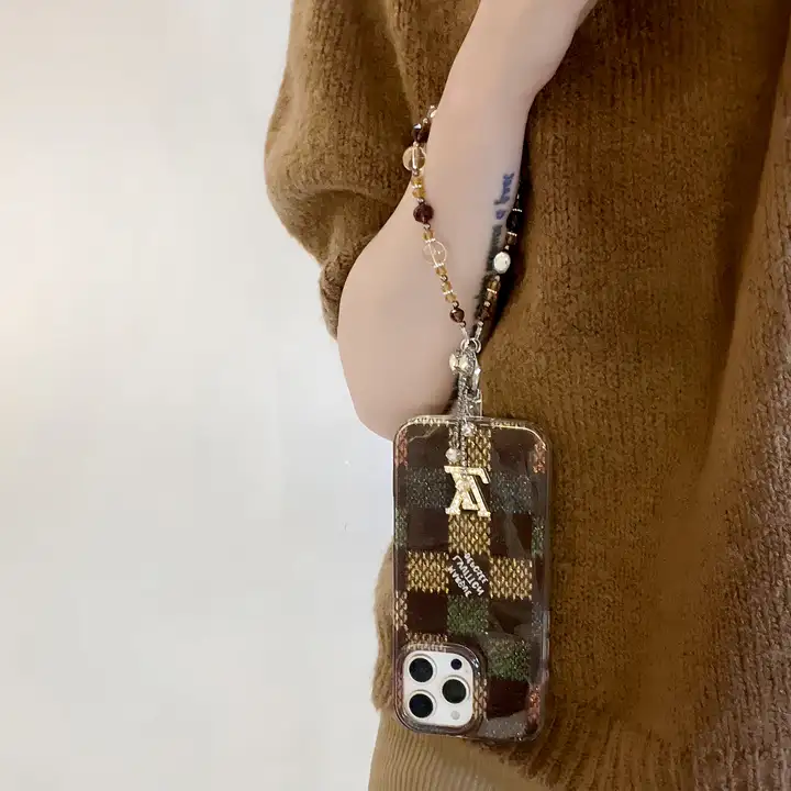 グリッターiphone17ケース vuitton
