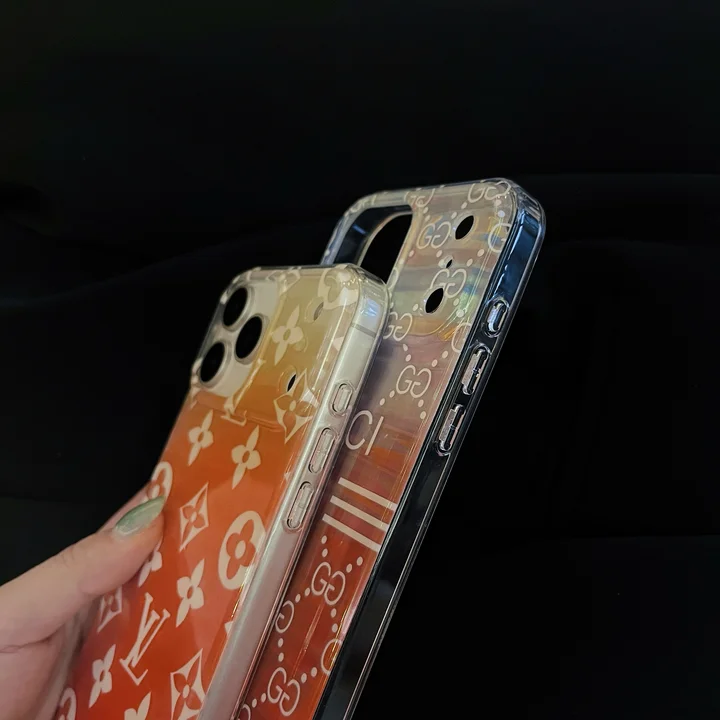 ルイヴィトン iphone17proケース オレンジ