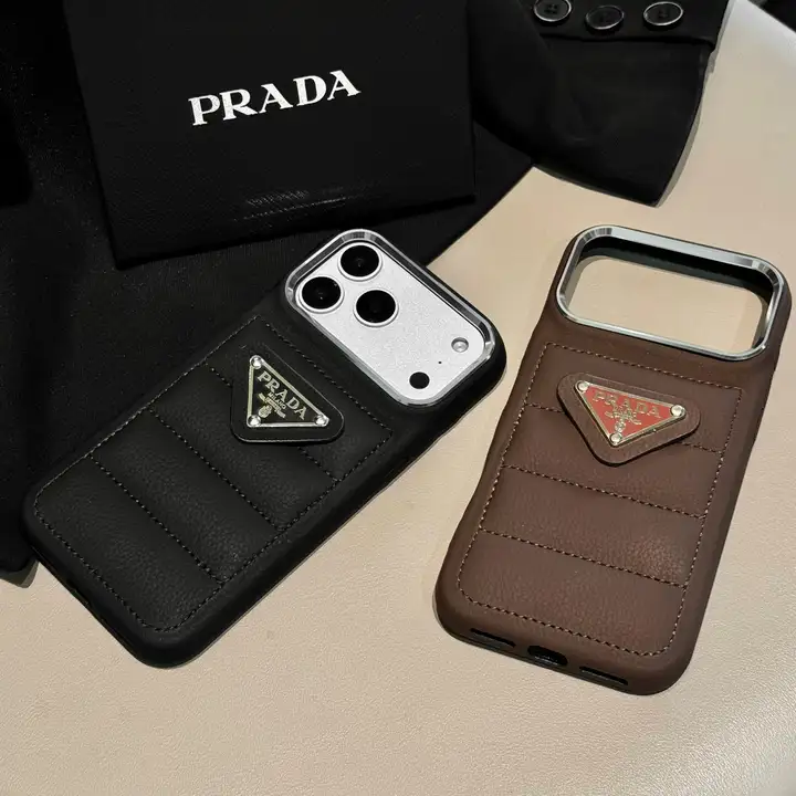 prada iphone17ケース ダウンジャケット