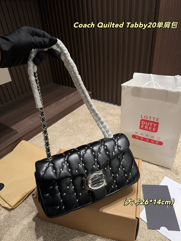 コーチ ショルダーバッグ ナッパ レザー