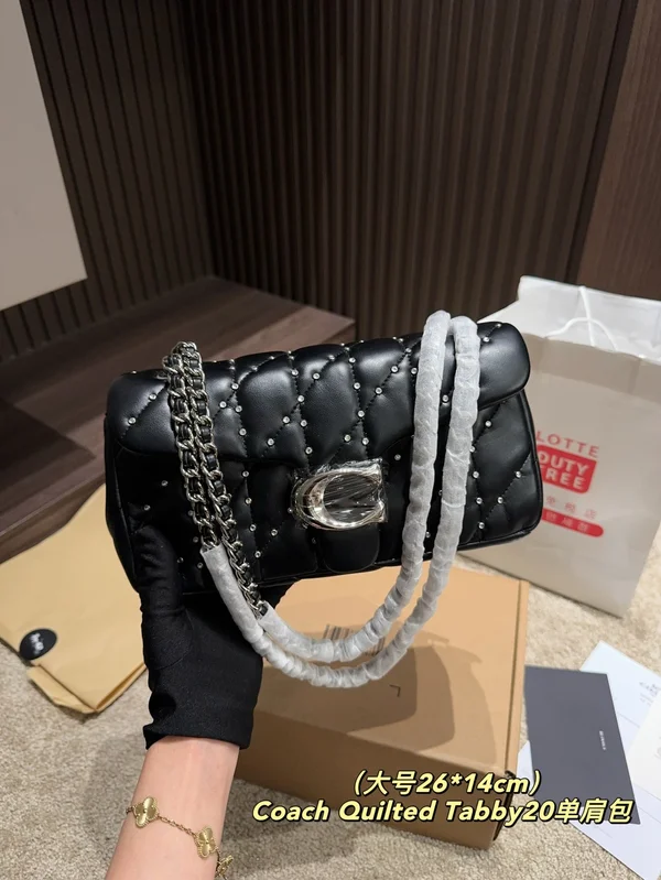 COACH ショルダーバッグ クリスタル