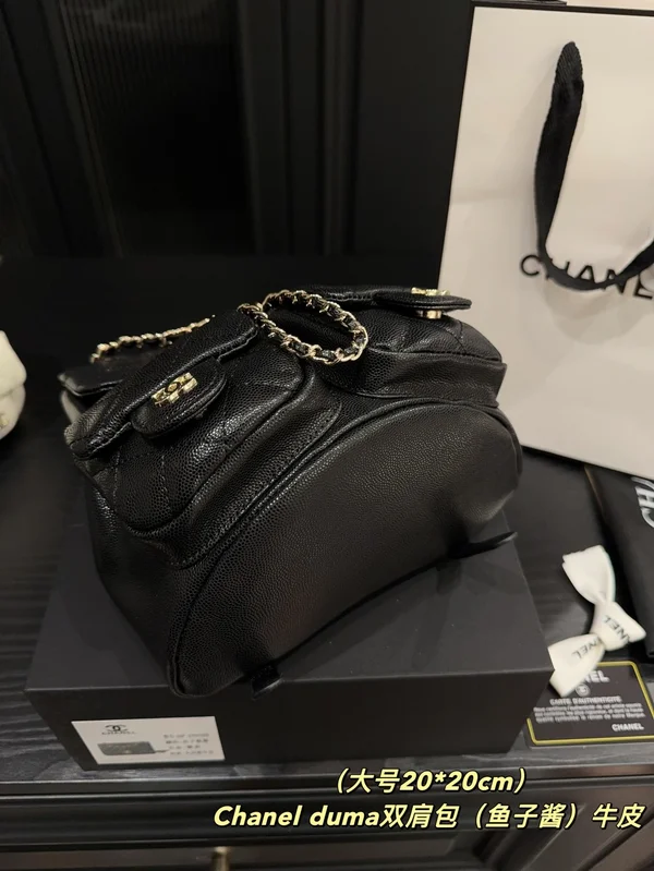 chanel ミニ バックパック 女子 可愛い