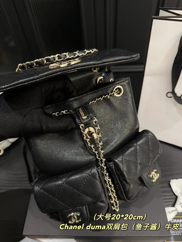 chanel ミニ バックパック 女子 可愛い