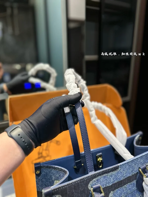 LOUIS VUITTON x NIGO デニム トートバッグ