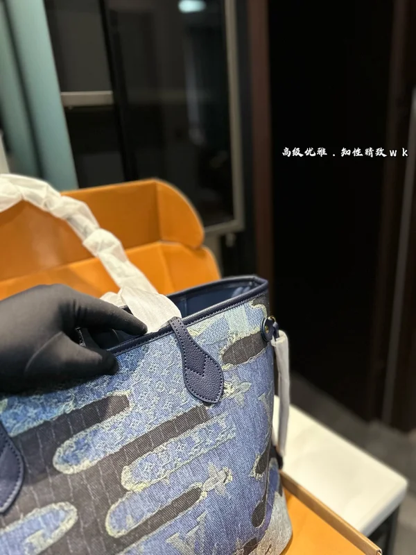 ヴィトン ショルダーバッグ デニム