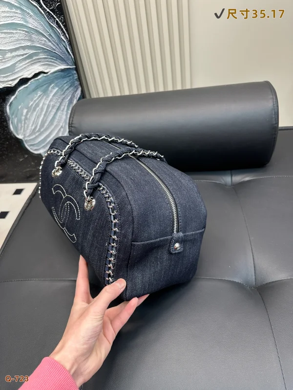 Chanel デニム トートバッグ