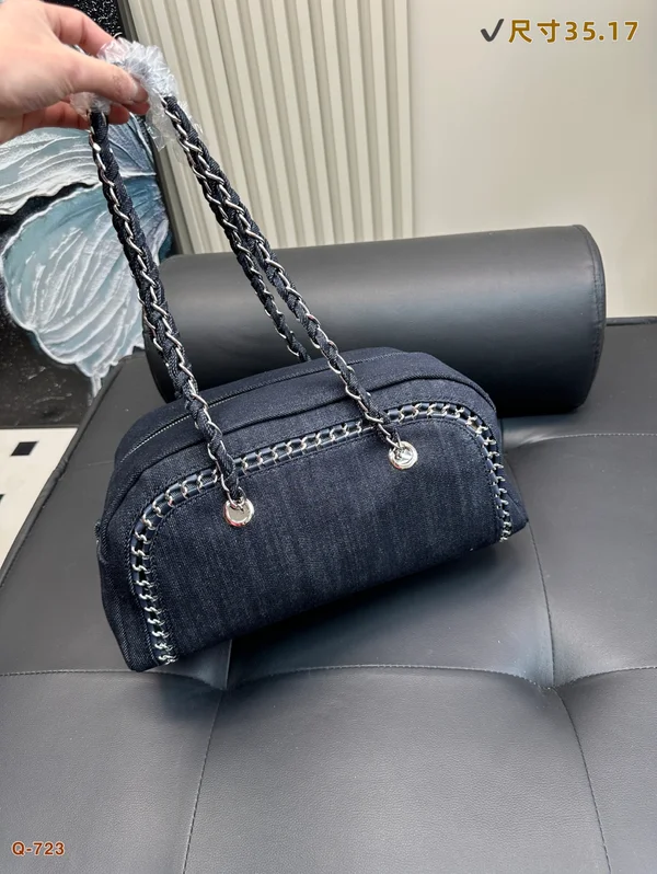 Chanel デニム トートバッグ