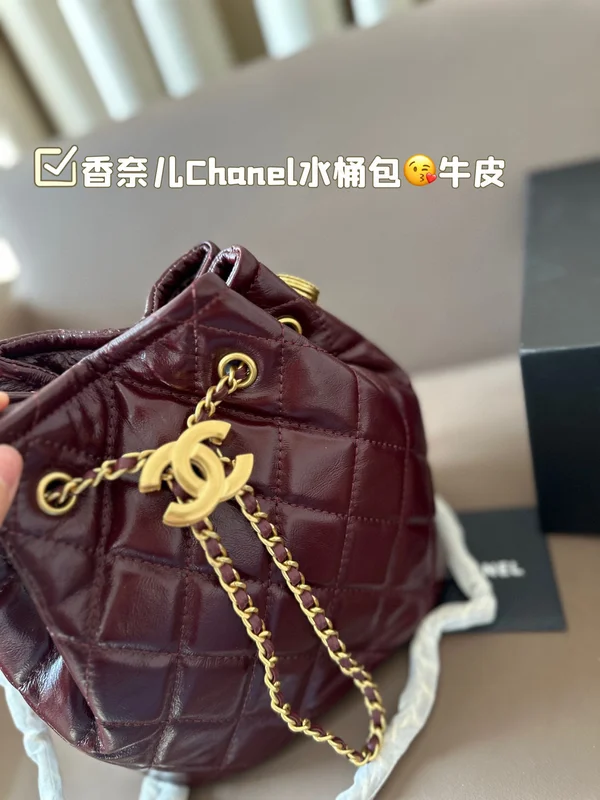 シャネル 巾着バッグ