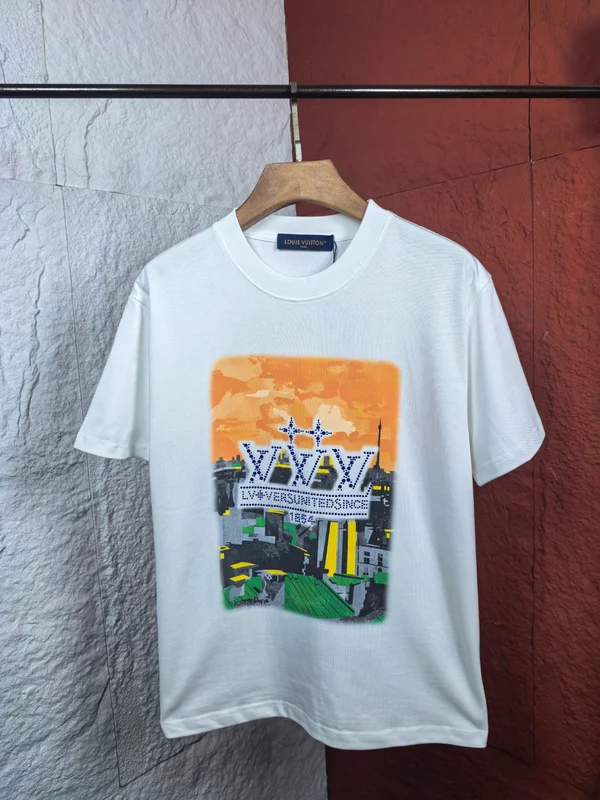 Louis Vuitton グラフィックコットンTシャツ