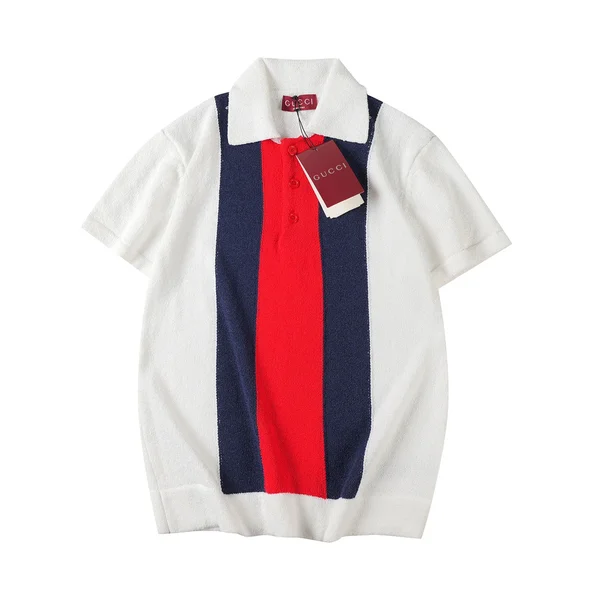 グッチ Tシャツ 折り襟