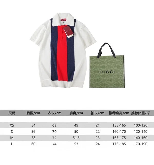 グッチ カラーブロック 半袖