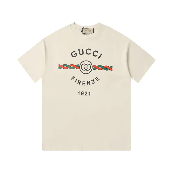 GUCCI FIRENZE 1921 ロゴ 半袖Tシャツ