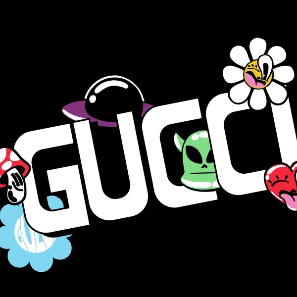 グッチ イラスト tシャツ