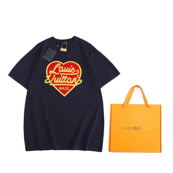 LOUIS VUITTON NIGO ハートロゴ 半袖ニット