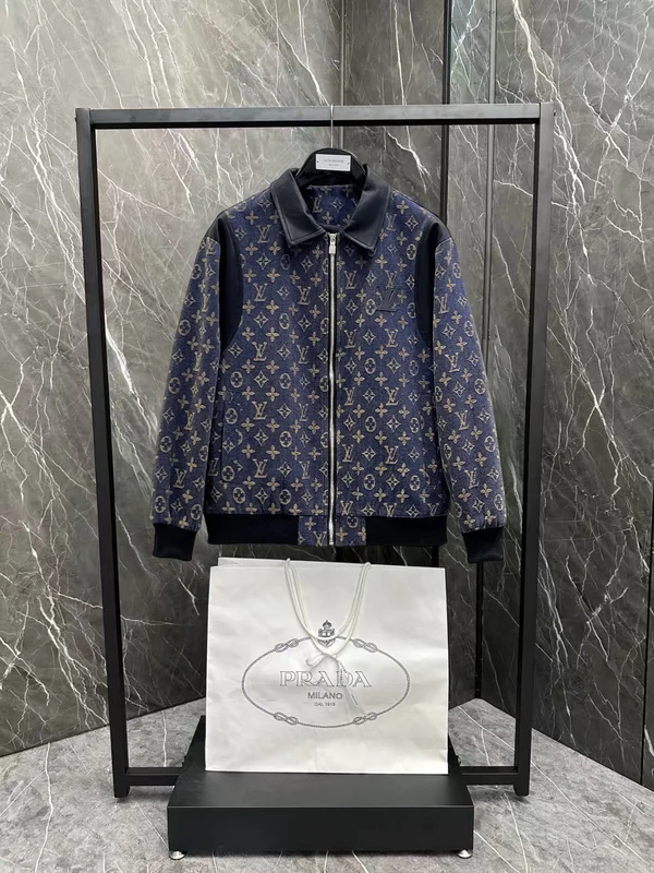 ルイヴィトン キルティング フルジップ ジャケット