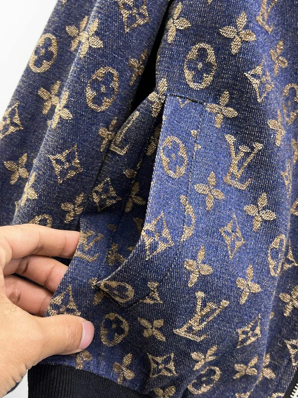 ルイヴィトン キルティング フルジップ ジャケット