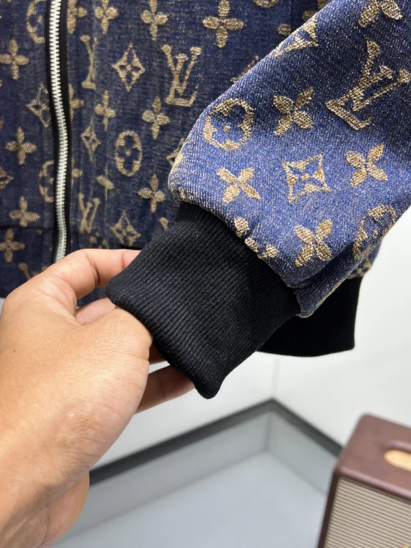 ルイヴィトン キルティング フルジップ ジャケット